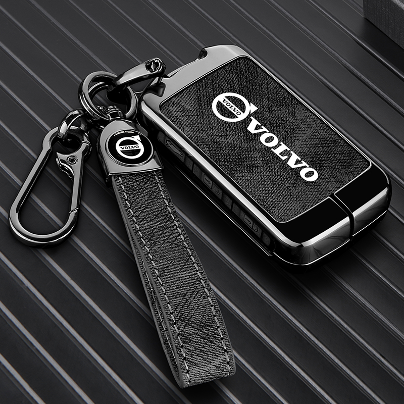 沃尔沃汽车钥匙套2025款xc60金属s90车xc40全包s60男xc90女高级壳
