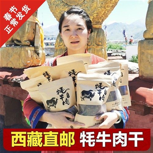 牦牛肉干正宗西藏特产手撕风干牦牛肉高原耗牛肉干青海特产牛肉干