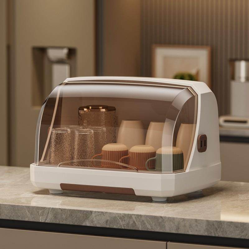 桌面杯子收纳置物架水杯收纳盒防尘玻璃杯茶杯托盘沥水杯架子杯架,餐饮具,酒架,淘宝优惠券,粉丝福利购,淘宝优惠卷