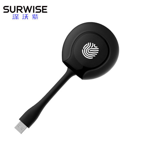 深沃紫(SURWISE)无线投屏器 适用智慧黑板触控大屏一体机