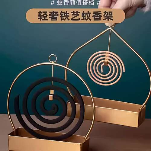家用悬挂手提防烫接灰蚊香架