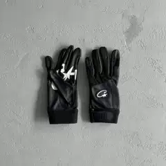 Corteiz Gloves Black Leather Biker Gloves Street Fashion Brand Hot Item
