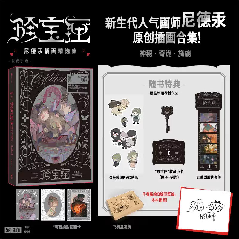 珍宝匣:尼德汞画集插画精选集