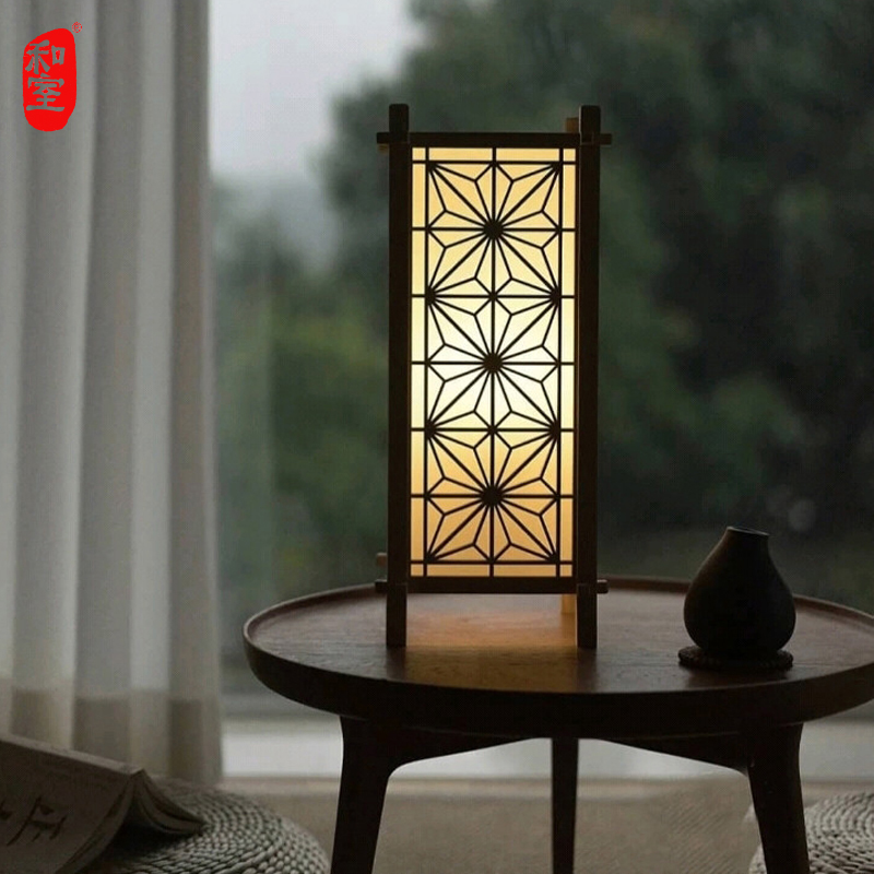 和室细工组子行灯日式氛围灯