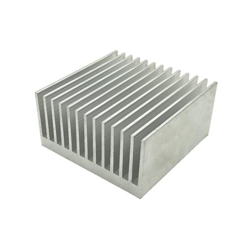 散热片铝型材 大功率散热器 功放散热块80*80*40mm
