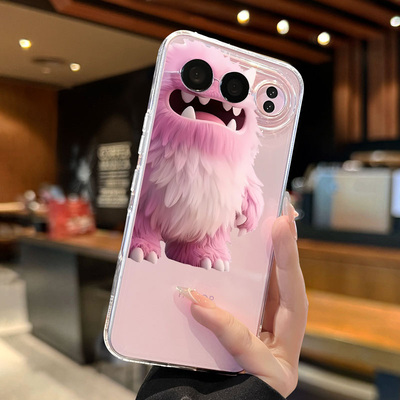 毛绒怪适用荣耀500手机壳2025新款全包防摔500pro华为保护壳女honor软硅胶系列专用网红爆款创意新品独特好看