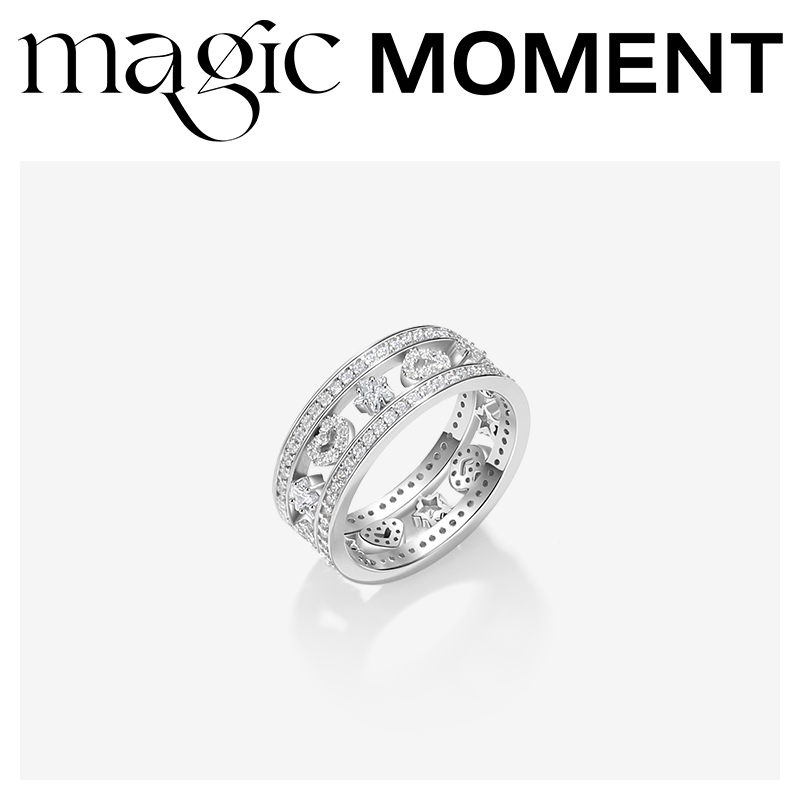 银饰戒指Magicmoment