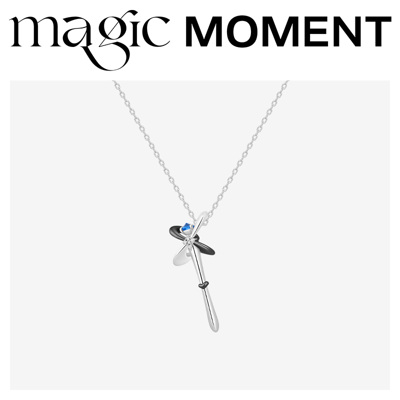 Magic Moment 魔法时刻魔法棒项链送女生礼物项坠吊坠脖链925银