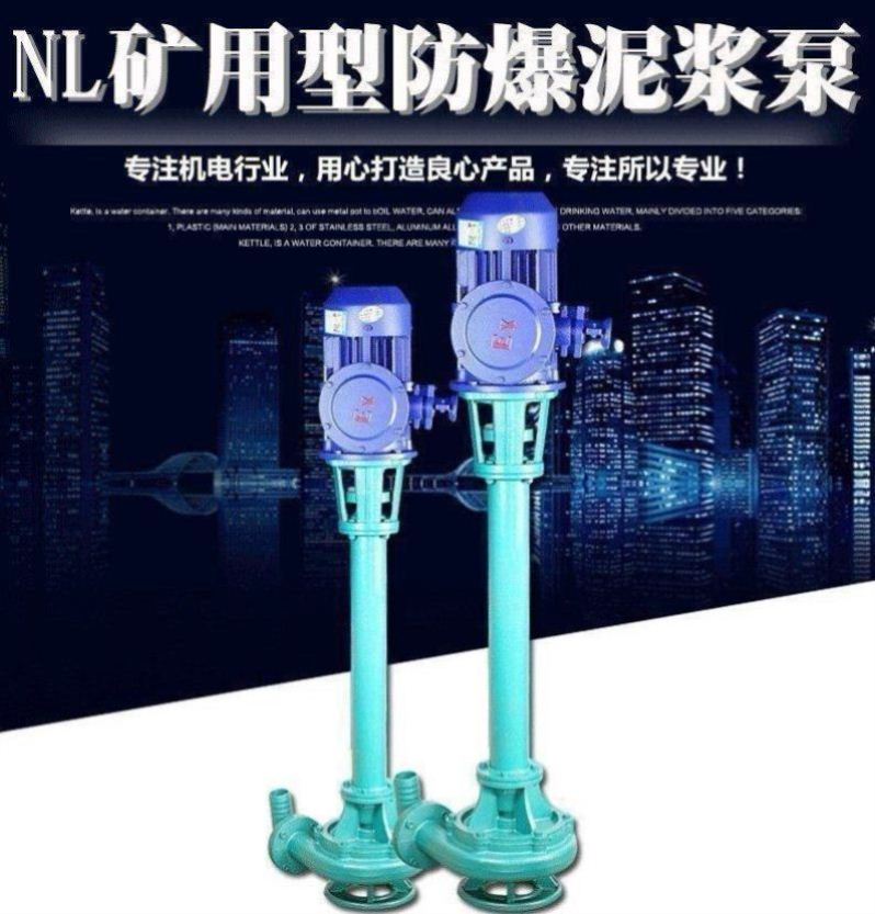 排污防爆加长杆泵铰刀切割配件泵壳泵盖轴支架座叶轮联轴器传动轮