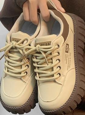 美拉透德78224百搭鞋女2025年春夏季新款板厚底气高增运动鞋校园