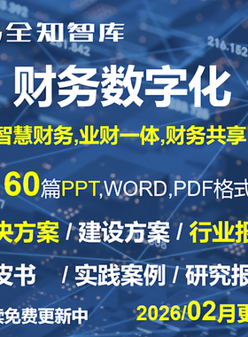 智慧财务数字化转型解决方案行业报告白皮书业财一体共享管控规划