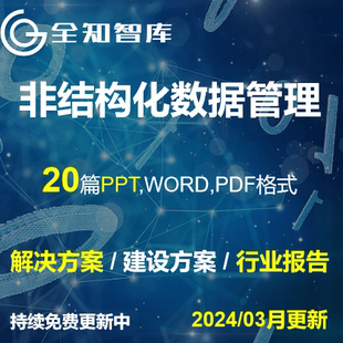 非结构化数据管理解决方案文档系统行业报告白皮书存储应用实践