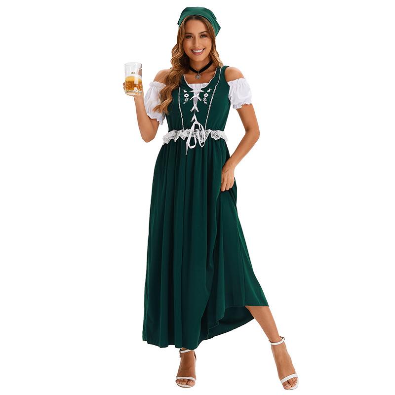 Oktoberfest costume adult waitress uniform bar girl dress
