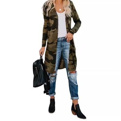 leopard outwear faux coat winter for lapel long fur