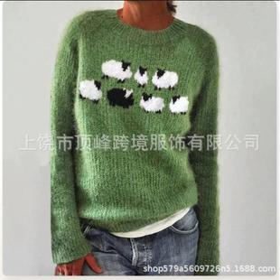 female jumper lady casual sweaters pullover wool warm