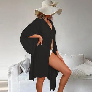 swimsuit kimono dropshipping beach summer holiday ups mesh