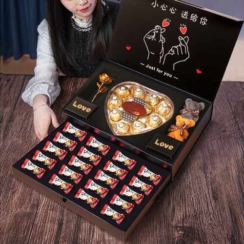 德芙巧克力礼盒情人节女王节礼物