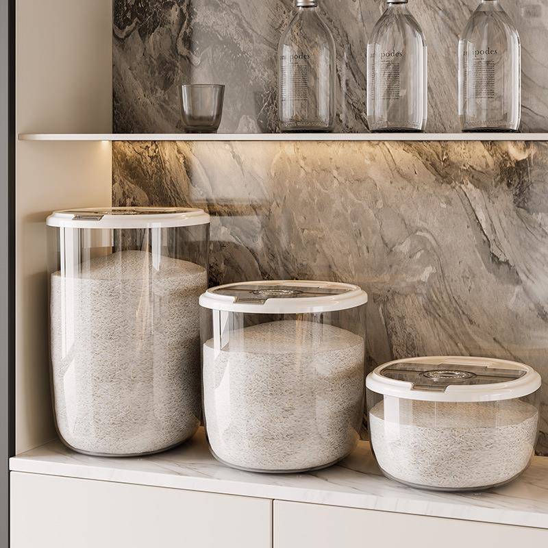 米桶家用防虫防潮密封食品级装米箱面桶米面储存塑料防尘收纳容器