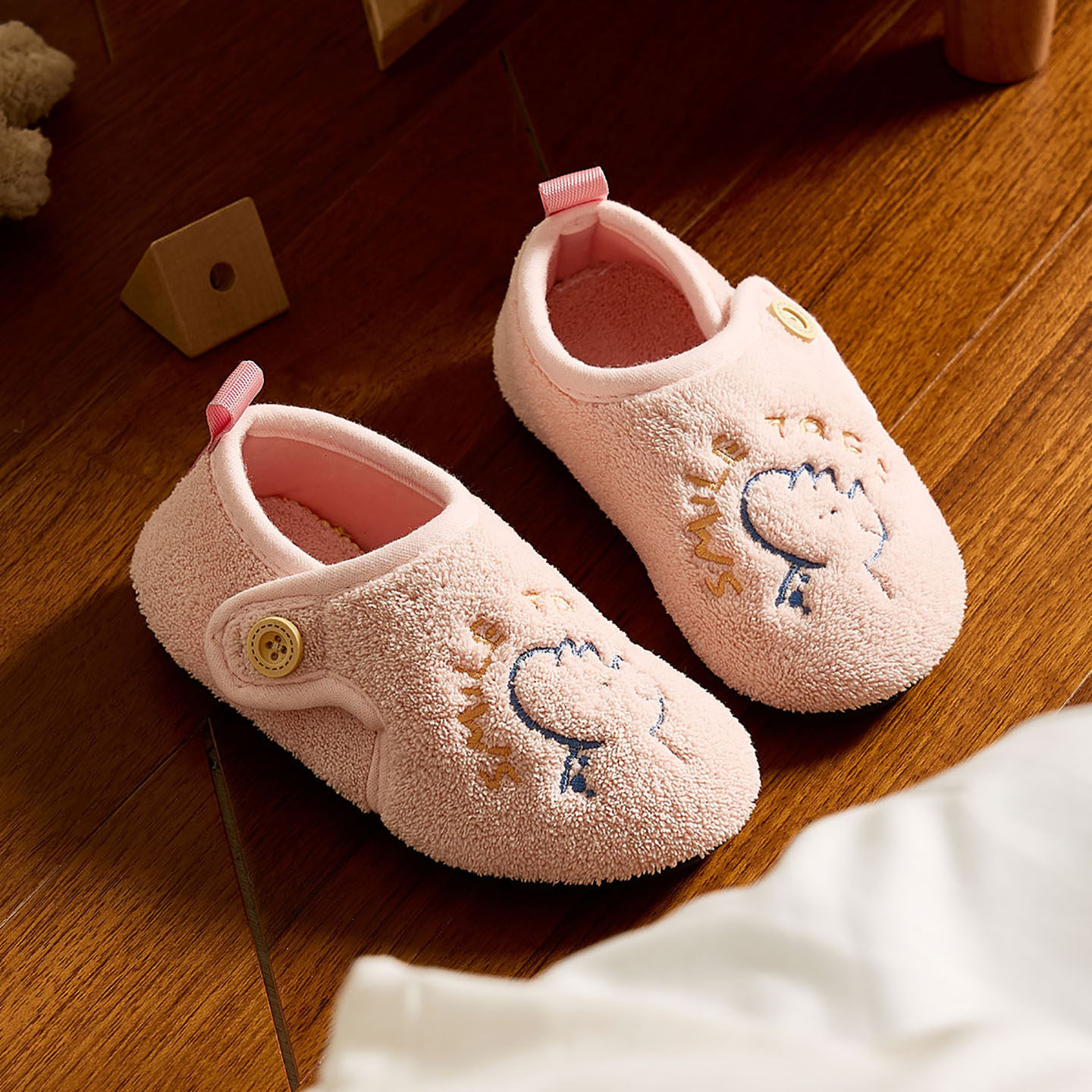 儿童棉拖鞋女童秋冬季包跟宝宝家居鞋室内地板软底保暖小女孩棉鞋,童鞋/婴儿鞋/亲子鞋,儿童棉拖鞋,淘宝优惠券,粉丝福利购,淘宝优惠卷