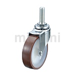 HSGN HSGNS-50 65 75 100-8 12 16-R U N 拧入型脚轮 替代米思米