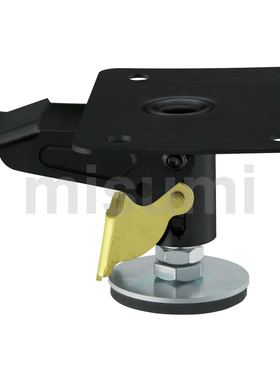 FLOCKZ65 75 100 150 制动件 带高度调整型 地刹器 替代米思米