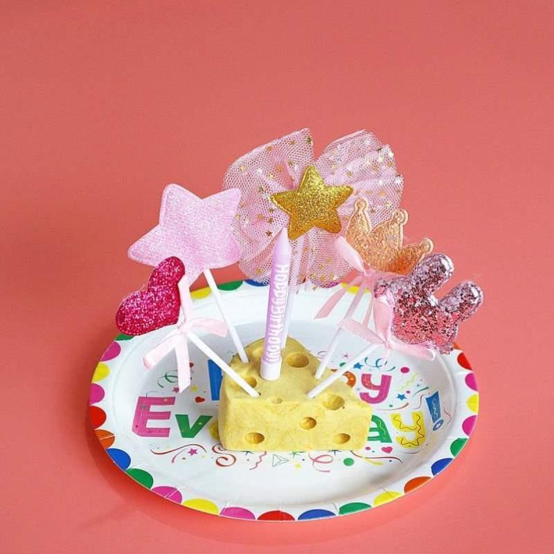 冻干狗狗装饰生日蛋糕小仓鼠摆盘对小型DIY奶酪猫咪蛋糕宠物