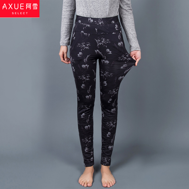 春季棉裤阿雪羊毛高腰