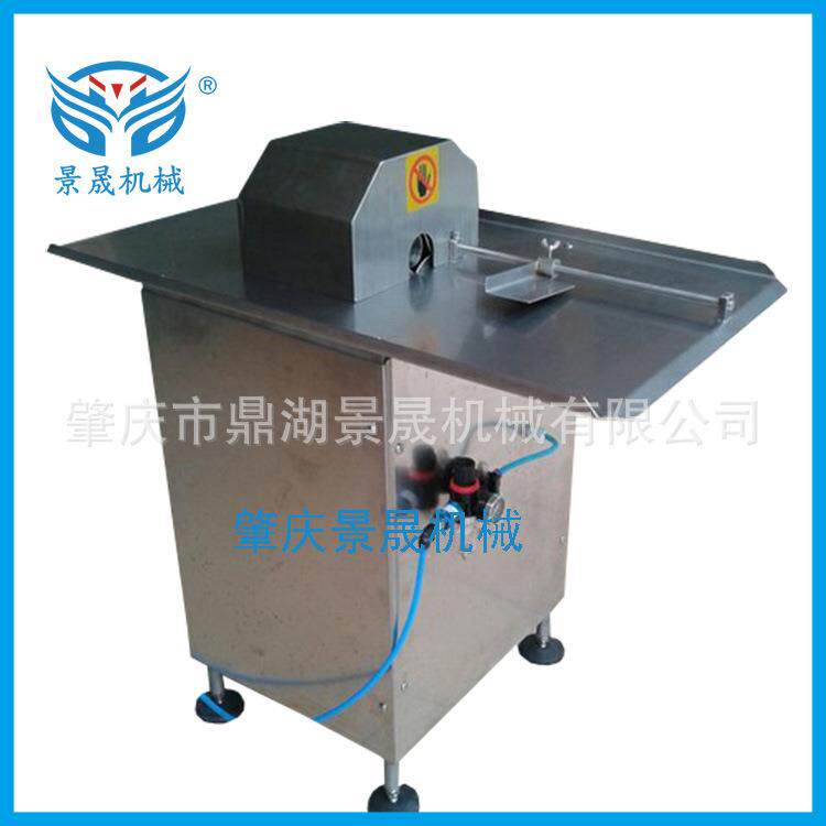 工厂供应不锈钢单条腊肠扎线扎肠机半自动单条香肠结扎机