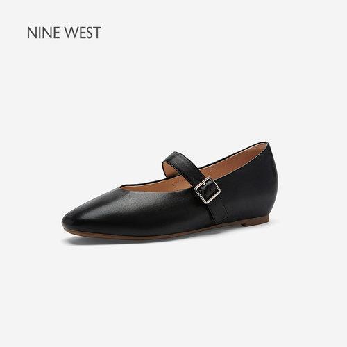 NineWest/玖熙玛丽珍鞋女平底鞋
