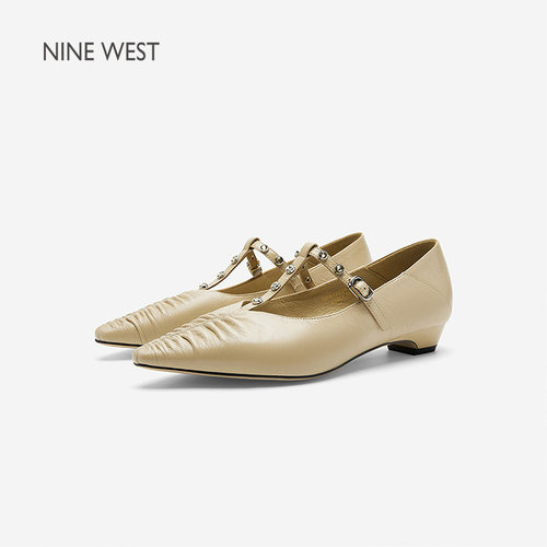 NineWest/玖熙玛丽珍鞋女