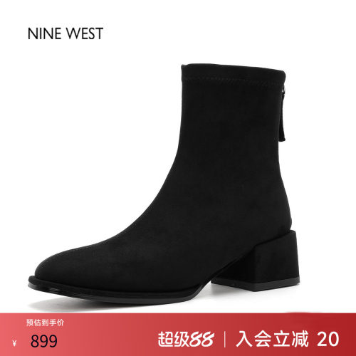 玖熙奥莱专供法式复古时装靴