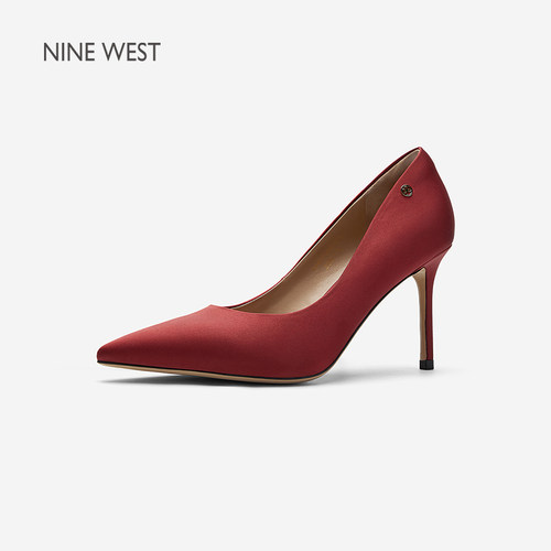 NineWest/玖熙通勤尖头高跟鞋女