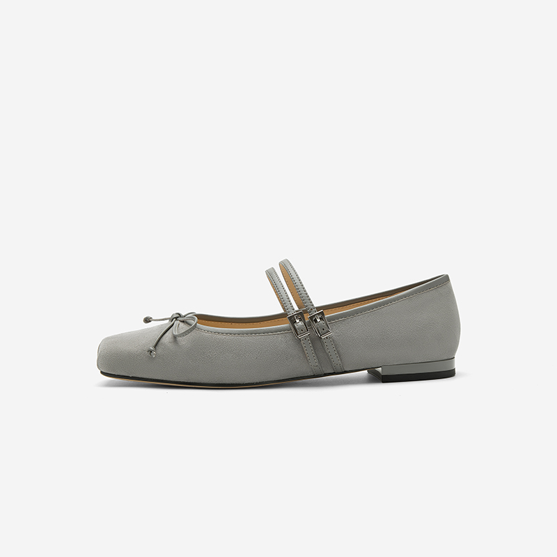 NineWest/玖熙玛丽珍鞋女蝴蝶结