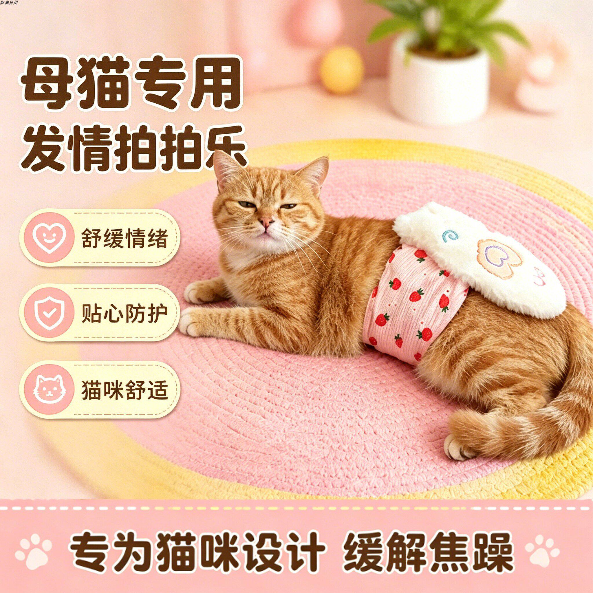 橘猫专用母猫发情玩具自慰器猫发情期小猫安慰安抚安慰棒自动拍打