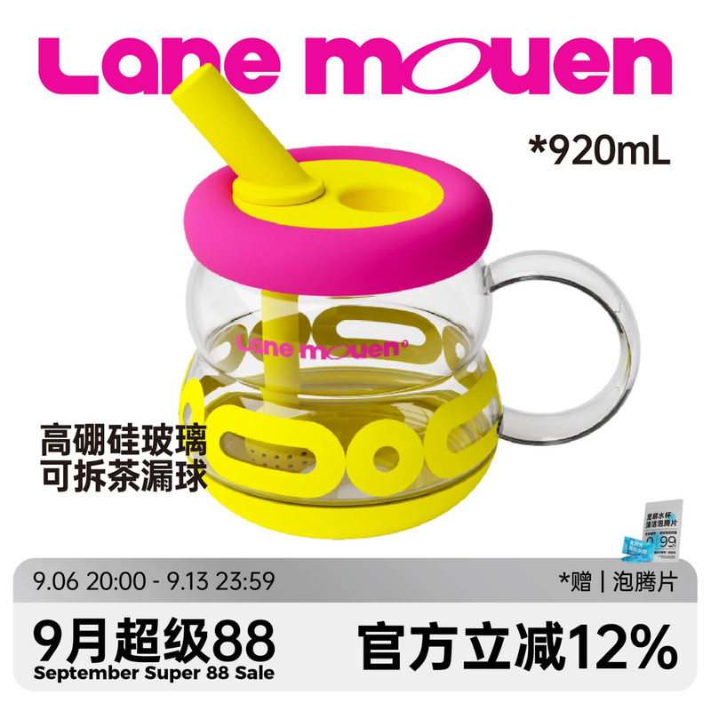 览萌办公室高硼硅玻璃杯泡茶杯图片