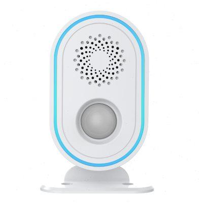 涂鸦智能wifi迎宾器红外探测人体运动传感器wifi门铃远程报警控制