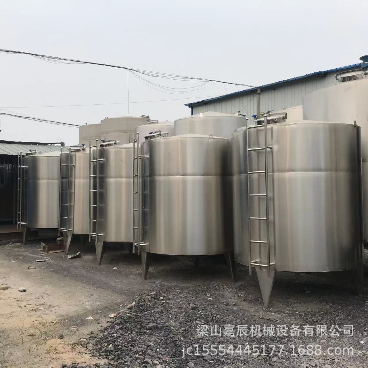 供应10立方发酵罐 10立方不锈钢液体储存罐 压力封头储罐