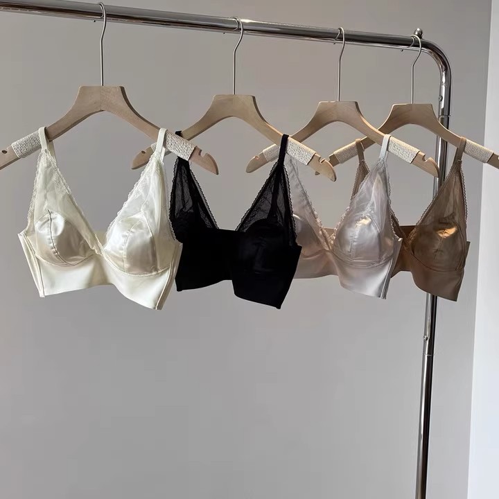 法式内衣女薄款兔耳朵蕾丝