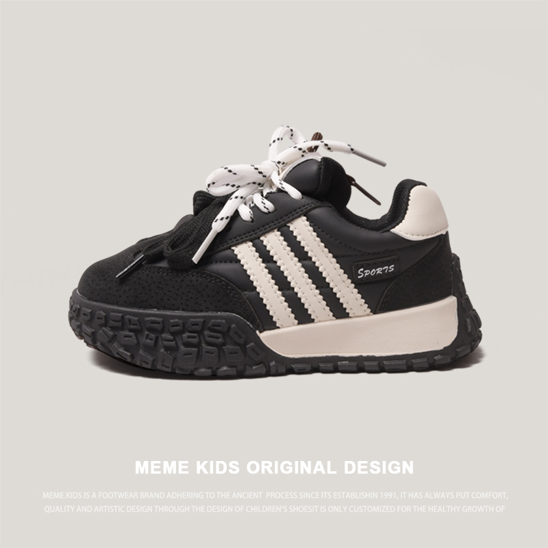 春季儿童厚底老爹鞋透气运动鞋