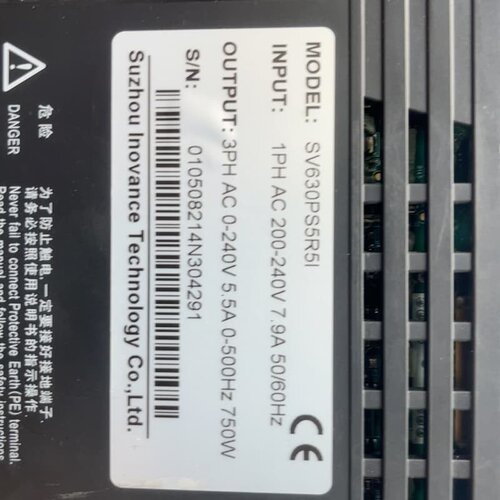 汇川INOVANCE伺服驱动器 SV630PS5R5I