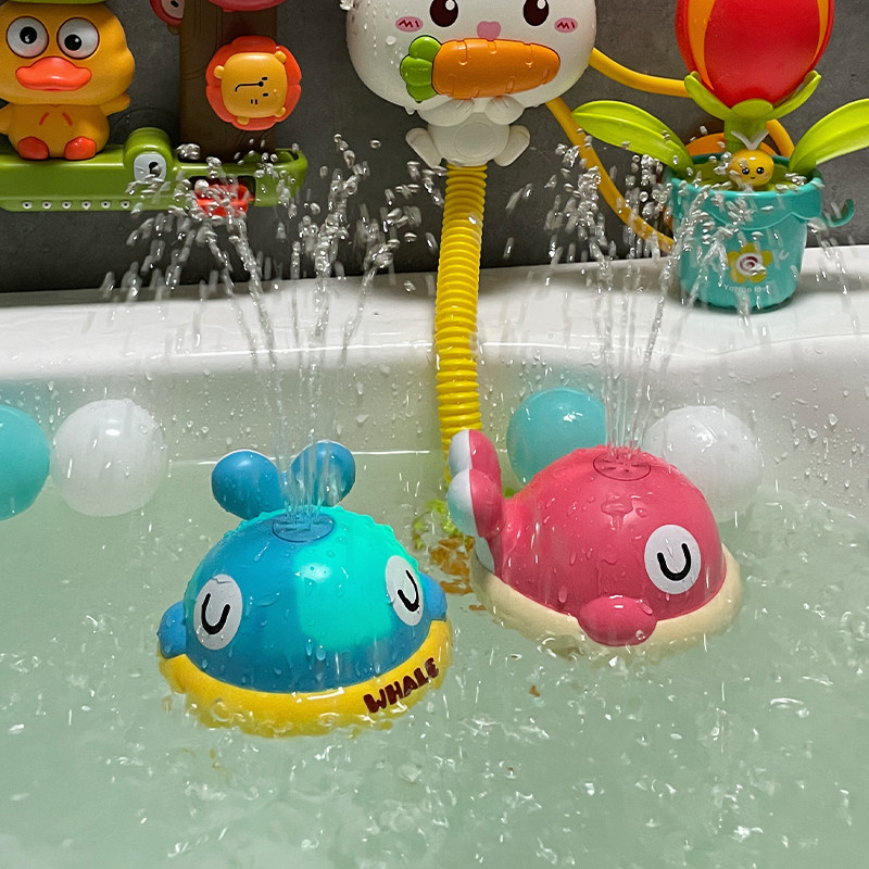 宝宝洗澡玩具戏水自动感应喷水小鲸鱼灯光音乐花洒婴儿浴室男女孩,玩具/童车/益智/积木/模型,戏水/玩沙玩具,淘宝优惠券,粉丝福利购,淘宝优惠卷