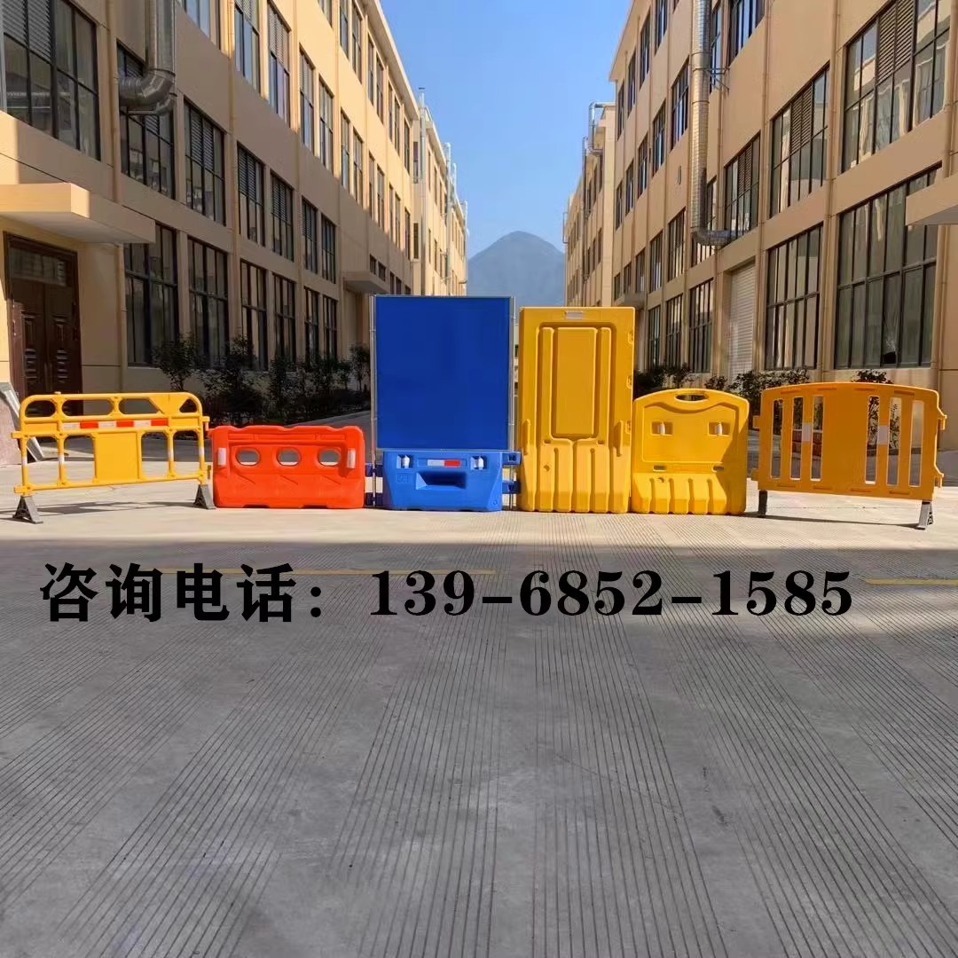 雪糕桶堆叠式水马隔离墩防撞反光警示方墩道路安全防护路锥分道体