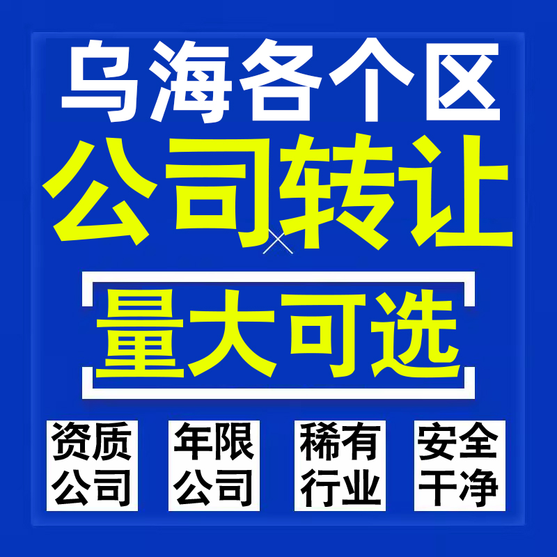 乌海公司股权转让收购买科技贸易教育传媒咨询类公司营业执照注册