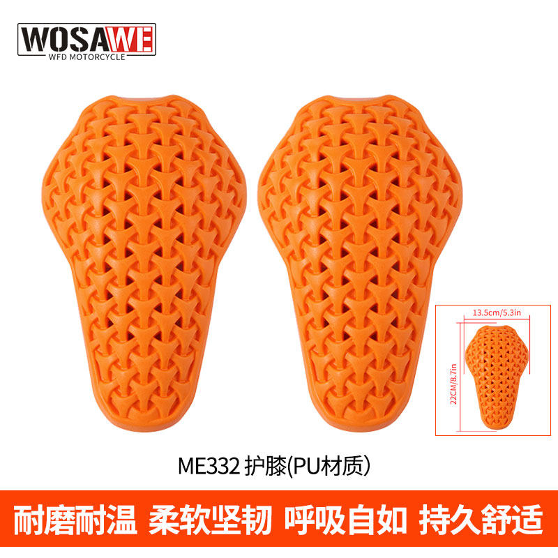 thumbnail for Wosavi Motorcycle Riding Clothing Has Built-In Protective Gear, Anti-Fall, Shock-Absorbing, Impact-Resistant Knee Pads, Elbow Pads, Shoulder Pads, Back Pads and Hip Pads