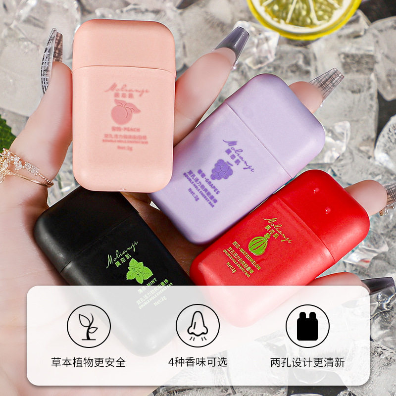 膜恋肌双孔劲爽能量棒清新自然味清凉油/防暑/醒神药