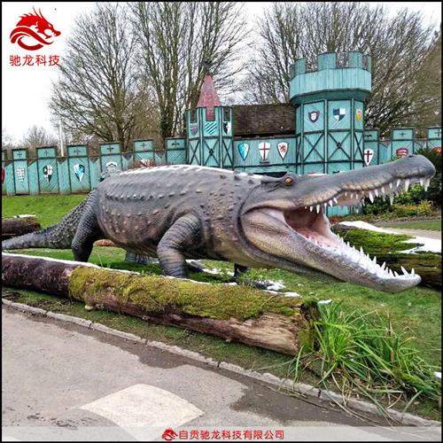 大型仿真动物装置斑马模型橡胶电动软体动物雕塑大型仿生可动机模