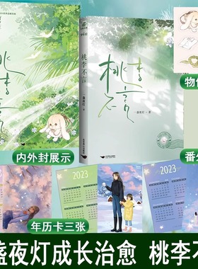 桃李不言小说实体书 一盏夜灯温情励志代表作  温柔克制言蹊＆敏感学霸陶安之 双女主温情励志经典作品晋江文学城青春文学