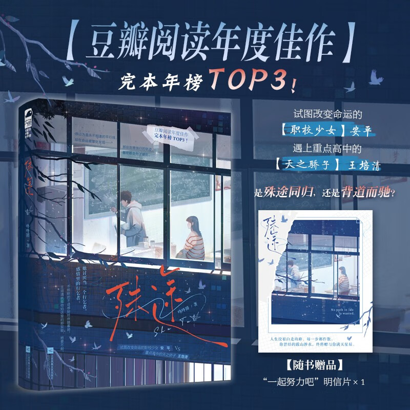 殊途 咚咚锵 豆瓣阅读年度佳作 职校少女 安平VS天之骄子 王培清 女性成长文 青春畅销文学书籍