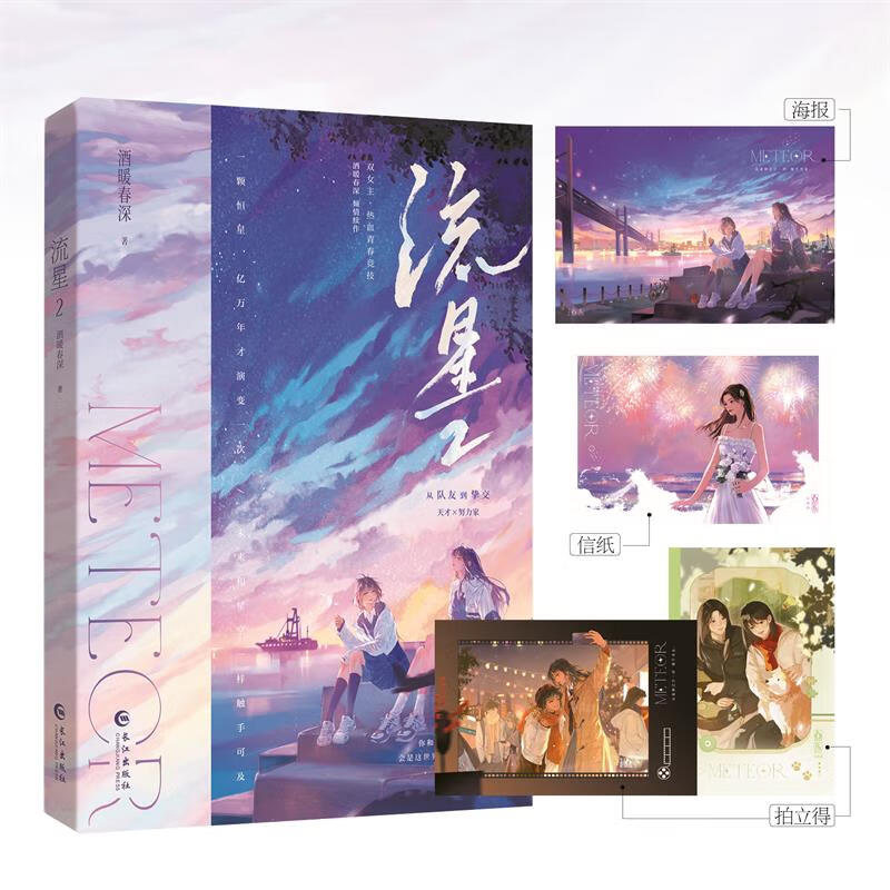 流星2 原名金牌归你你归我 酒暖春深著双女主双强热血高燃体育竞技题材文小说 双女主小说实体书青春文学