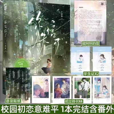 过秋天/晚风/再读来信/你失信了/我只看他一眼 成泊 十清杳 枝玖 向榆VS宋怀时 青春文学校园爱情be文伤感暗恋文言情小说书籍正版